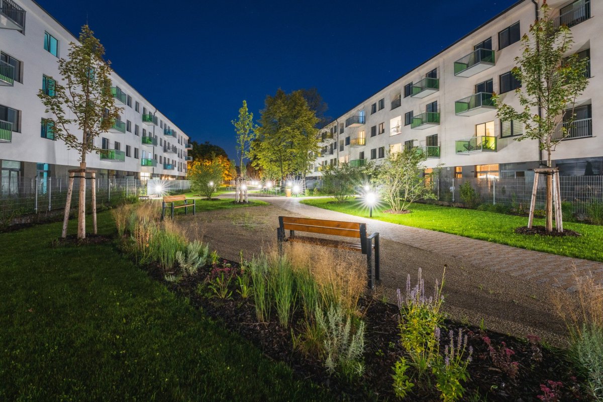 MS architekti proměnili bývalý domov mládeže v Ostravě na rezidenční bydlení