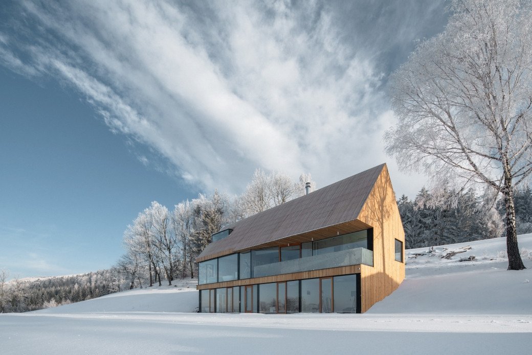 Rodinný dům v Krkonoších, Fránek Architects, 2016-2018. Foto: Petr Polák