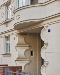 Činžovní domy v Bubenči, Vladislav Martínek, 1924