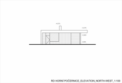 Ateliér Kunc Architects, RD Horní Počernice, pohled severozápadní - foto