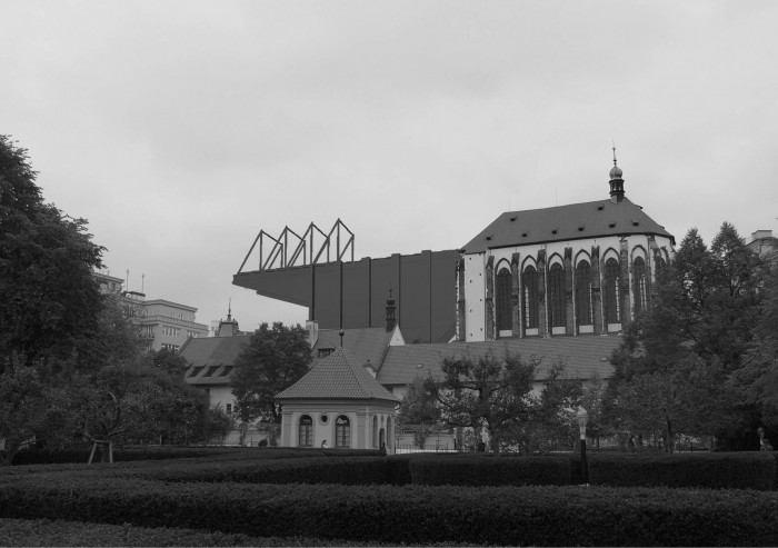 Dostavba kostela Panny Marie Sněžné, Miroslav Pazdera