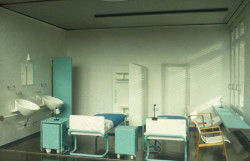 Interiér sanatoria Paimio.