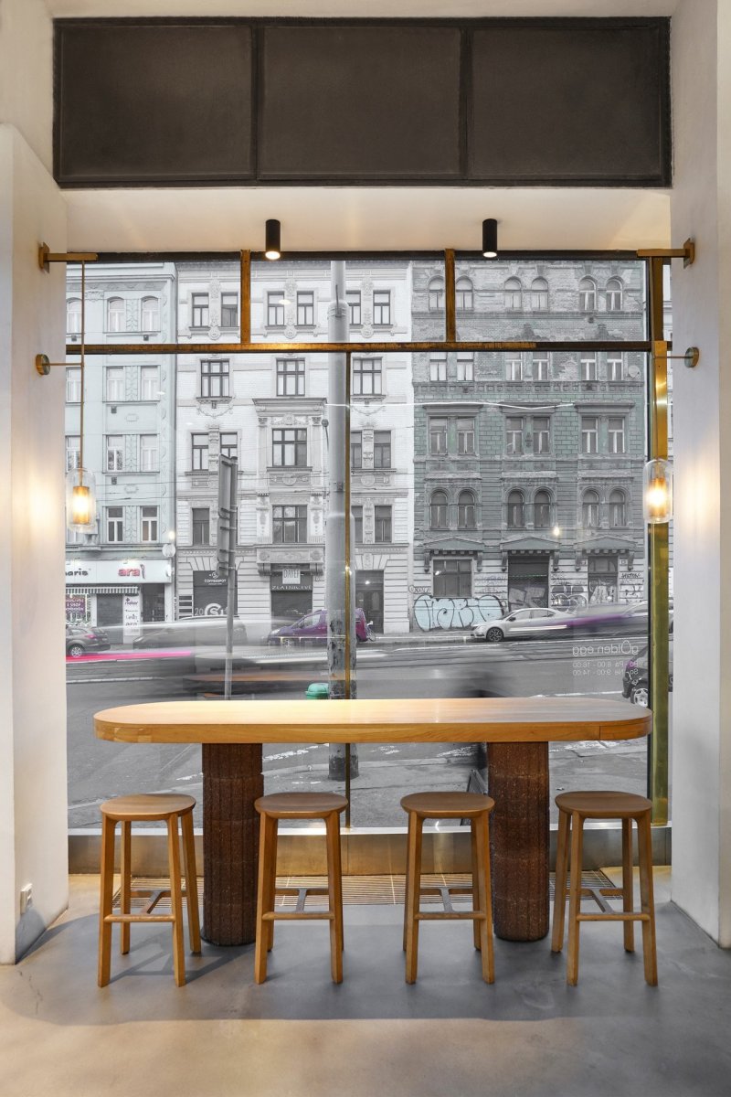 Restaurace Golden egg, mh architects