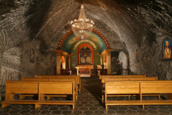 Podzemní prostory solného dolu Wieliczka