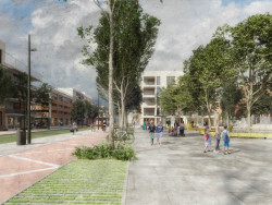 V Letňanech u metra vznikne moderní živá čtvrť reagující na klimatické změny