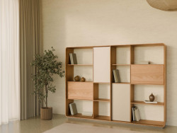 Úložné prostory O-LINK MOZAIKA - malá knihovna