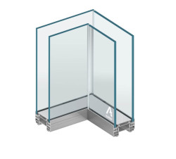 ALUPROF: Systém dveří a dělících stěn vnitřní zástavby MB-80 OFFICE