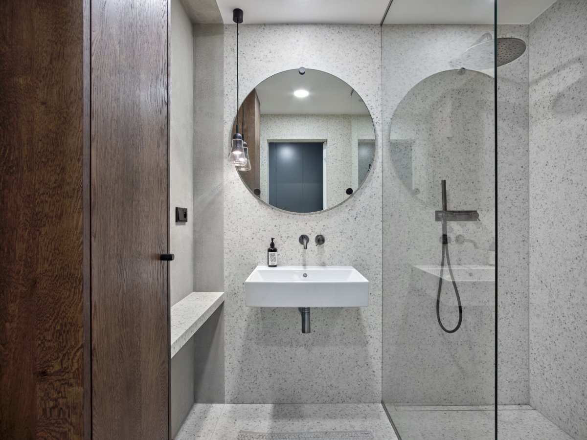 Interiér domu v pražských Malešicích od architektů z SMLXL