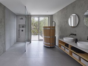 Tauhaus nyní funguje jako penzion (Rekonstrukce Tauhaus; studio Olgoj Chorchoj)