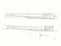 Skica (Interaktivním centru pohádek a animace OKO v Bílsko-Bělé v Polsku, Nizio Design International)