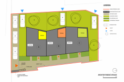 ateliér POVĚTROŇ, Řadové domy Fričova, situace – foto