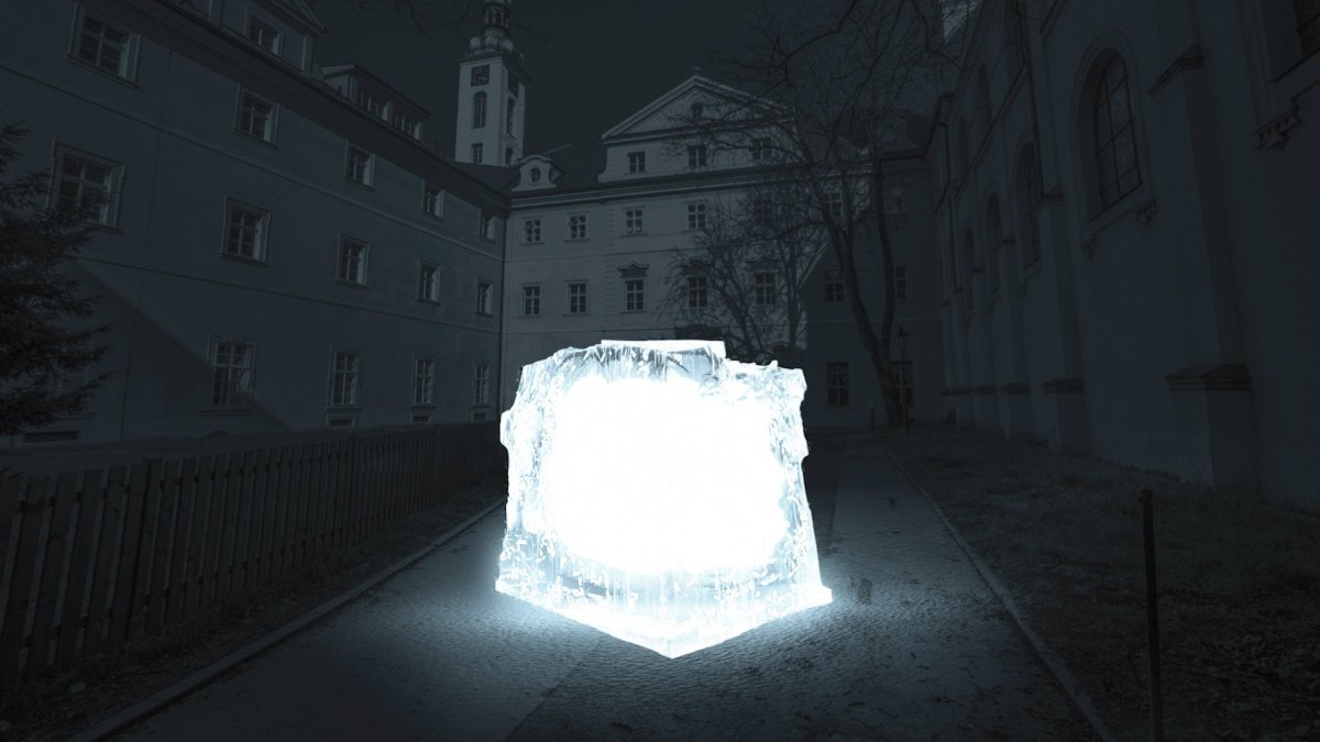 Permafrost v Klementinu, Šimon Mašek a Josef Schmidt.