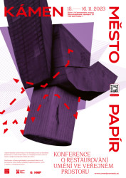 Konference KÁMEN, MĚSTO, PAPÍR / O restaurování veřejné plastiky proběhne 15. a 16. listopadu v Domě U Kamenného zvonu v Praze
