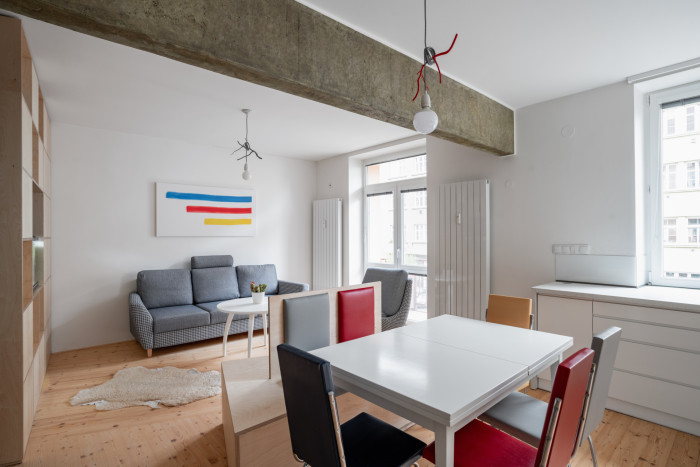 Rekonstrukce bytu v Brně od studia AEIOU