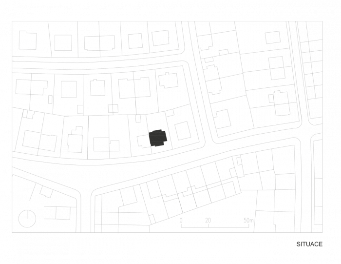 SKUPINA, Dům ve Strašnicích, situace – foto