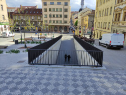 Pohled na rampu - realizace