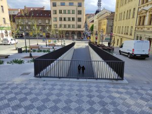 Pohled na rampu - realizace