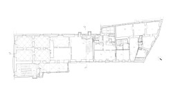 Půdorys 2. NP (Port 1560, Domy Architects)