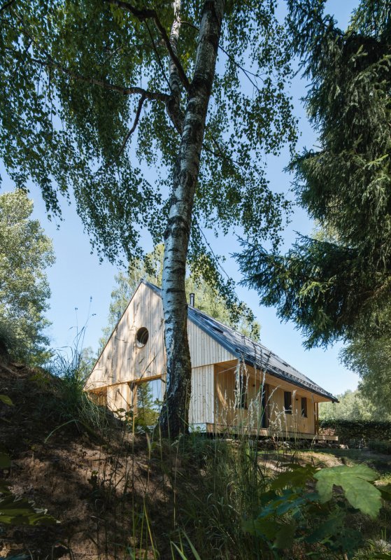 Rekreační chata na Lipně od architektů z Les Archinautes