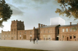 Vítězný návrh konverze ostravských jatek z dílny studia Petra Hájka