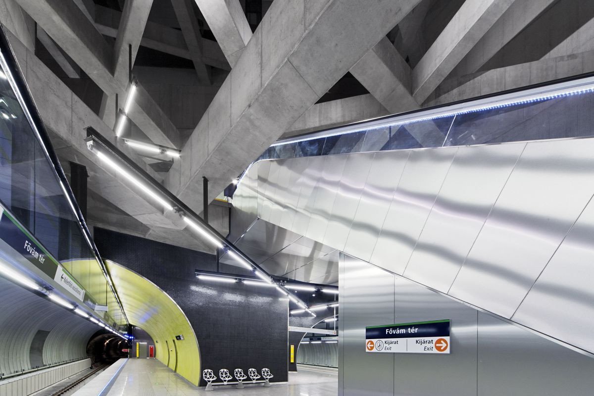 Zastávka metra FŐVÁM na lince M4 v Budapešti, Sporaarchitects