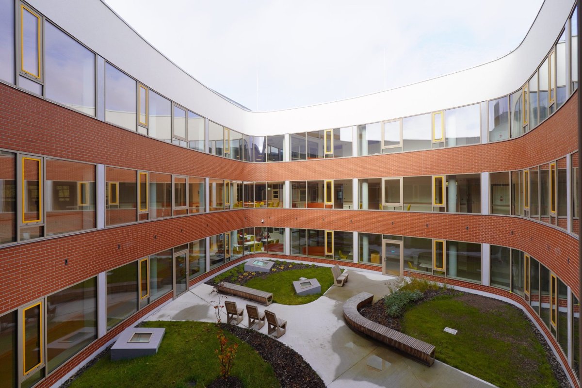 Pavilon psychiatrie, FNO, autor Ing. arch. Dita Nováková