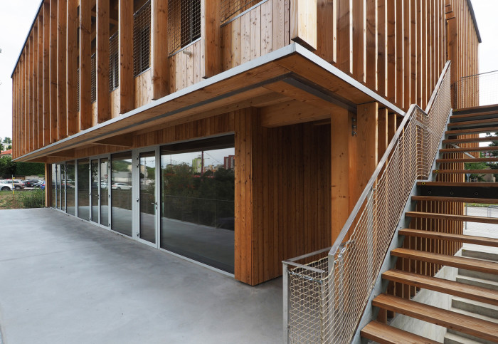 Loděnice Karloveské rameno v Bratislavě, OFFICE110 architekti