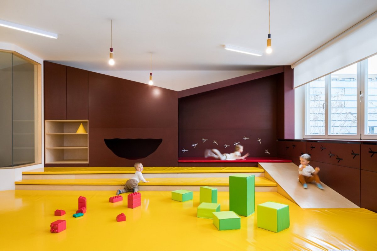 Rekonstrukce mezinárodních jeslí Malvína, No Architects / Jakub Filip Novák, Daniela Baráčková