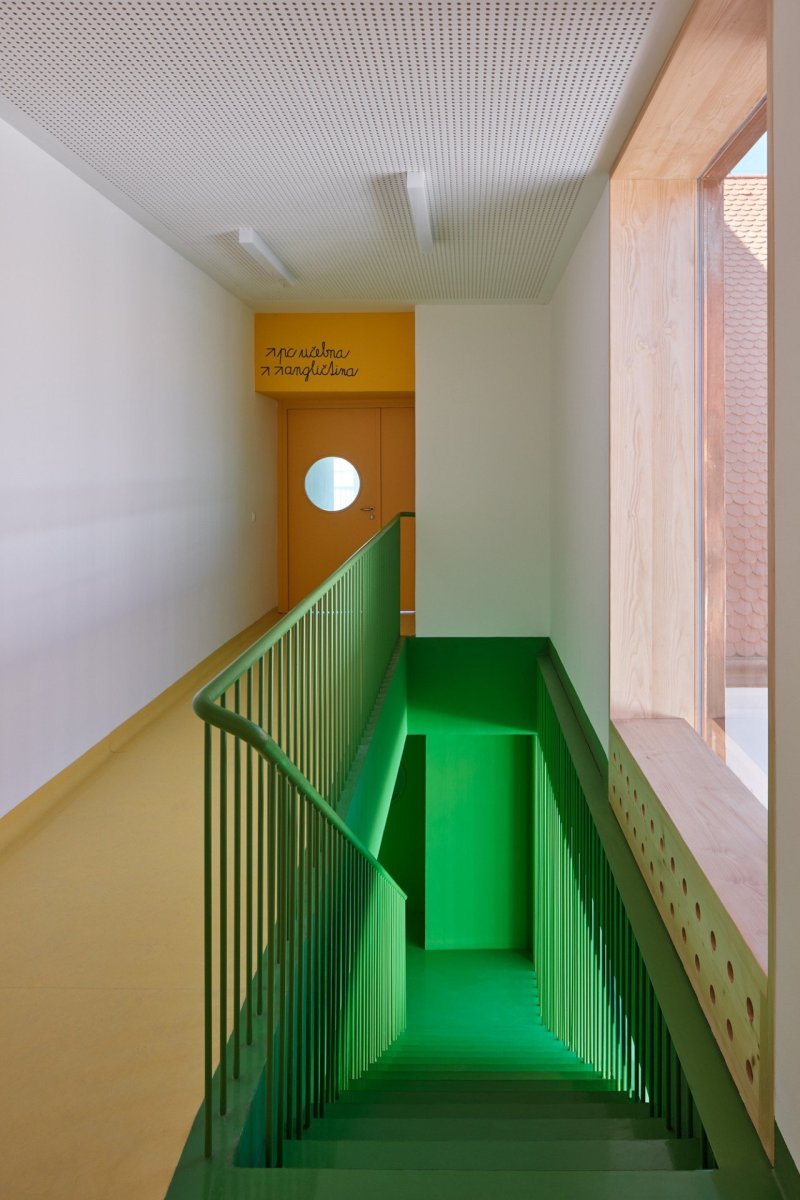 Rekonstrukce a rozšíření Základní školy Vřesovice, Public Atelier, studio FUUZE/ Jiří Markevič, Jaroslav Sedlák