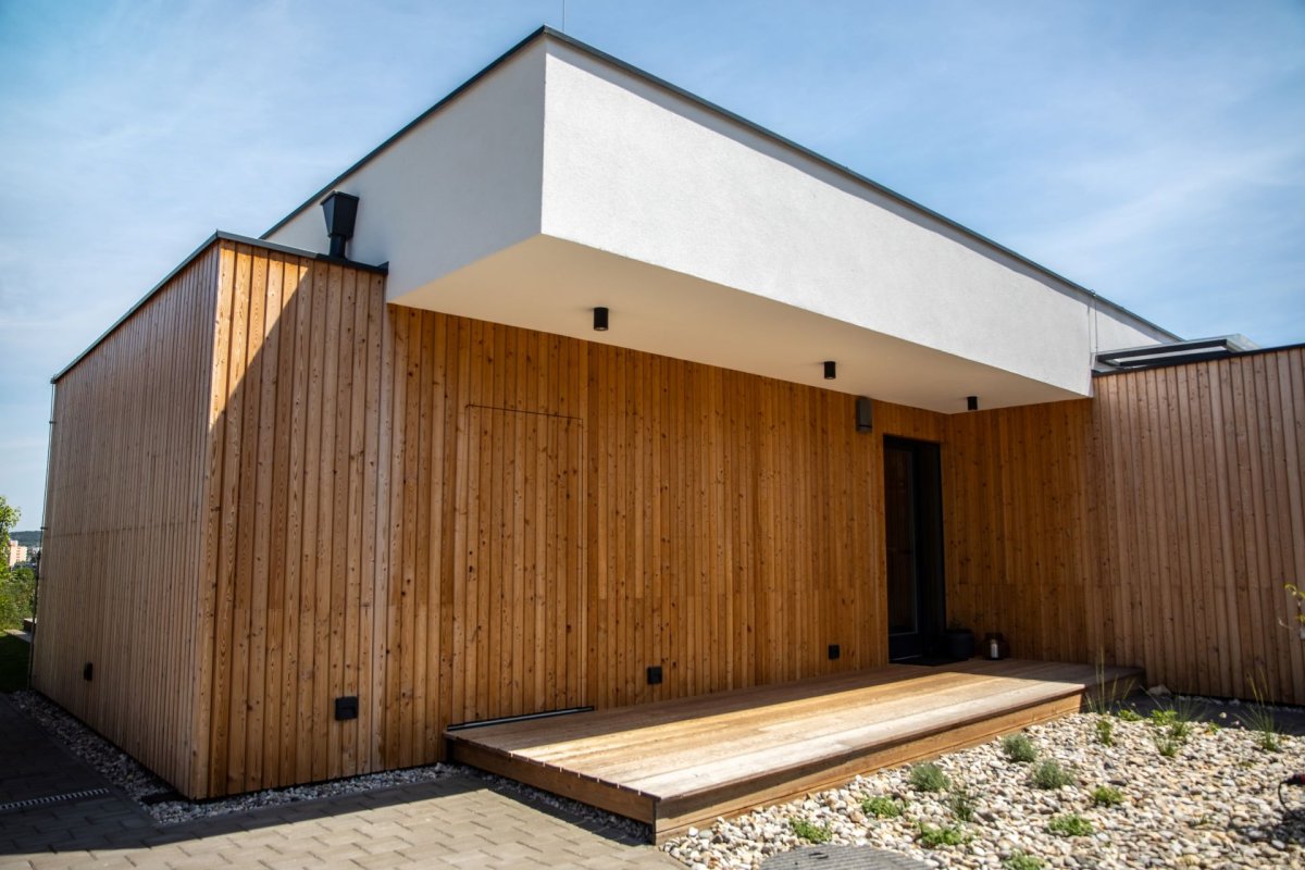 Vila Sobeš v Sedlešovicích, arch. návrh: Noa architekti, generální dodavatel stavby: VESPER HOMES