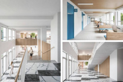 Vizualizace nové podoby Polikliniky Pod Marjánkou od studia ov architekti