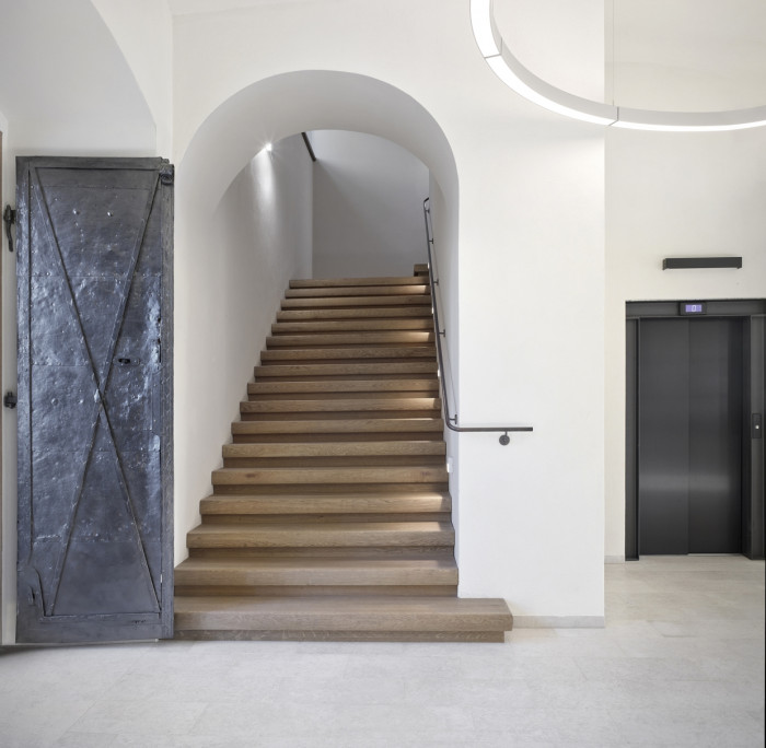 Transformace barokní sýpky ve Velkých Pavlovicích na hotel Lotrinský, EA architekti