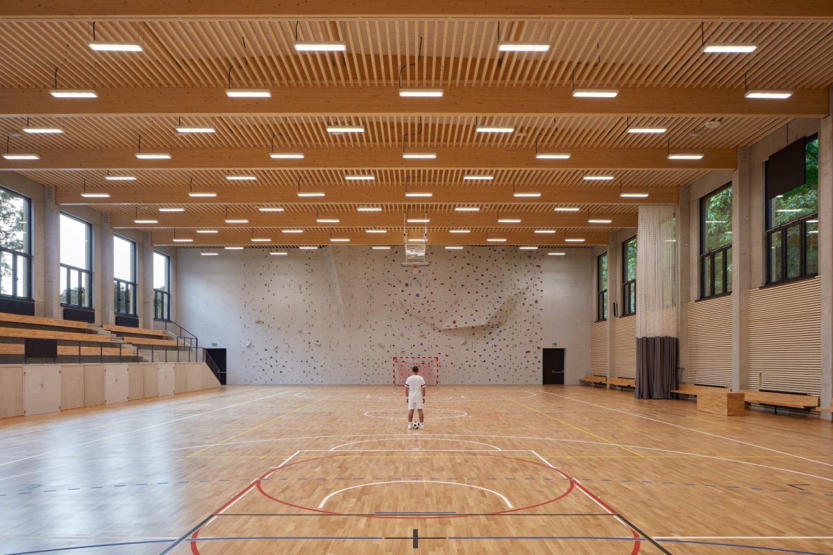 Tréninková sportovní hala v Borkách, ov-a