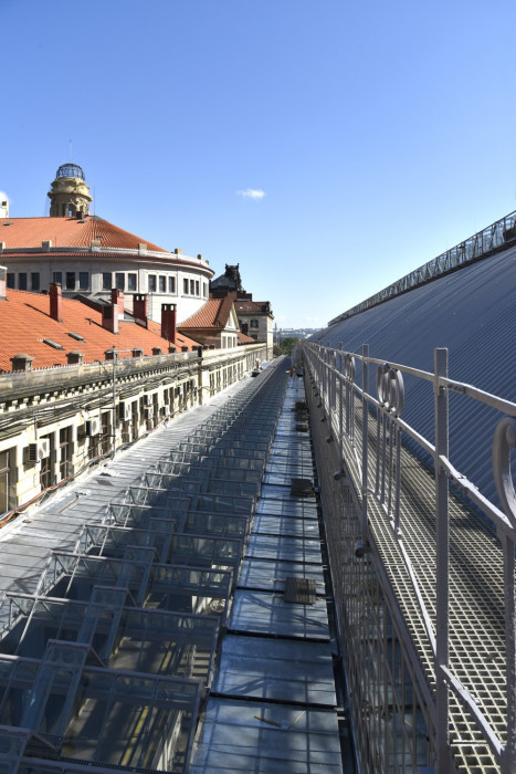 Rekonstrukce ocelové haly Praha hlavní nádraží, SUDOP Praha a.s.
