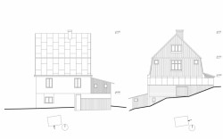 Přestavba chaty ve Svatém Petru, Znamení čtyř - architekti