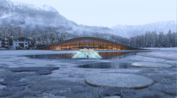 Od roku 2023 jsou v oblasti Tyrolska také termální lázně Atmosphere Spa. Renomovaný německý architekt Hadi Teherani je navrhl jako vlnu, která splývá s kopcovitou krajinou. 