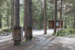 Jensen & Skodvin Arkitekter, Odpočívadlo Liasanden. Lokace: NTR, Sognefjellet 1997 - foto