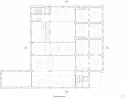 Mlýnica, půdorys 5 NP, GutGut