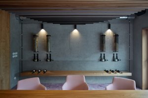 Nový wine bar Reisten v Pavlově od studia ORA