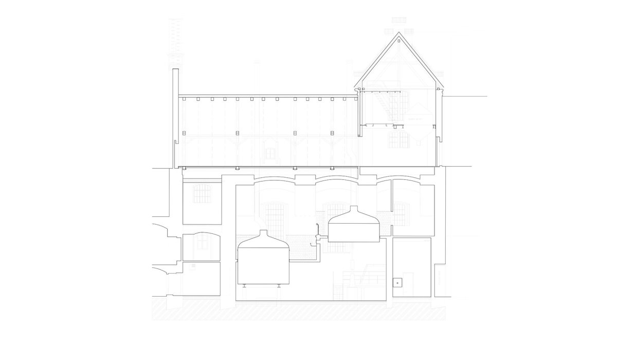Řez (Port 1560, Domy Architects)
