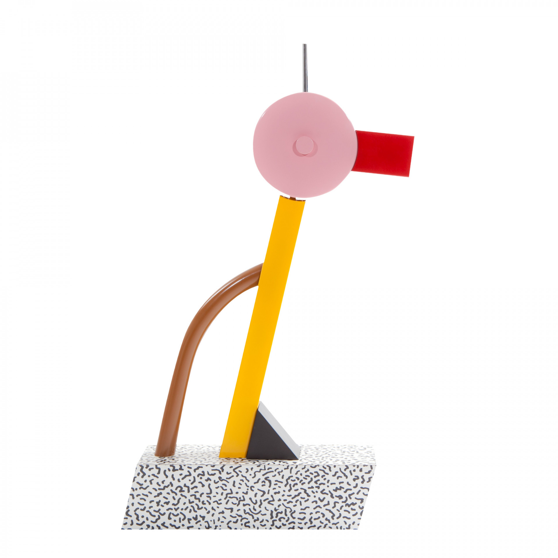Ettore Sottsass, stolní lampa Tahiti z roku 1981. Zdroj: Memphis design