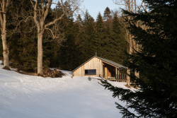 Pařezová chaloupka v Orlických horách od molo architekti