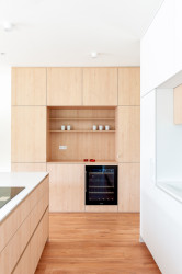 Kuchyně dle návrhu architektky Venduly Holubové