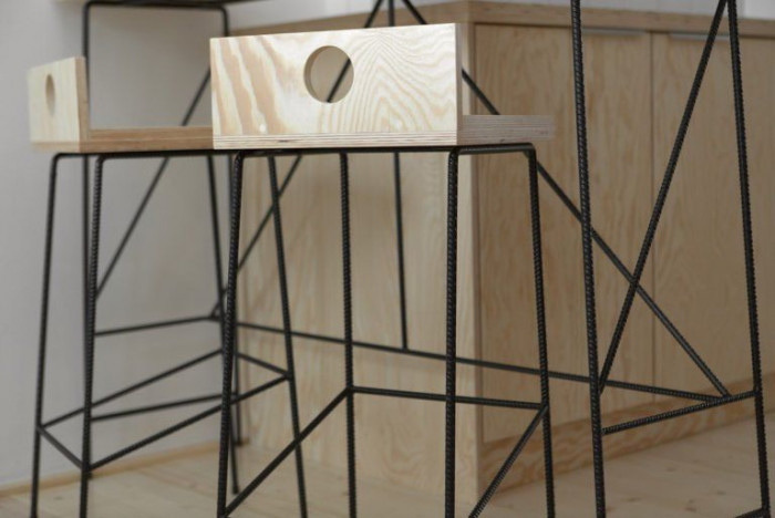 ArchitectureMADE, rekonstrukce plzeňského 1+1, interiér