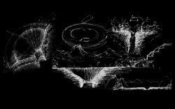 Landartový projekt Sinkhole Floor Drain od Hu Quanchun