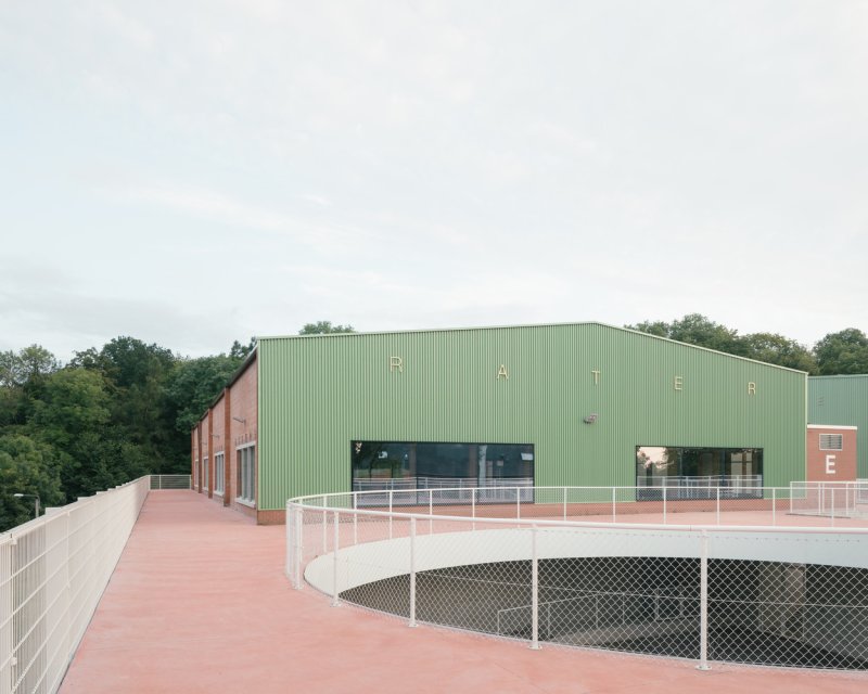 Sportovní areál od Label architecture v Belgii