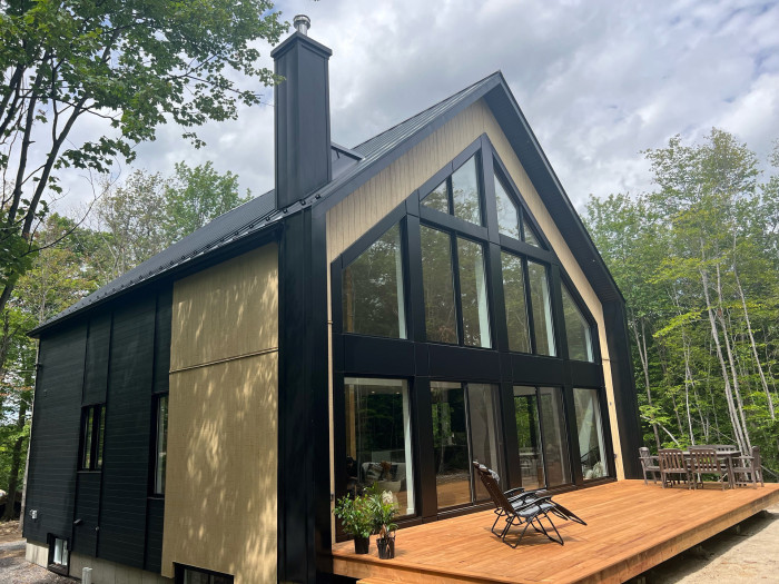 Dřevovláknitý kanadský fasádní obklad CanExel od CHYTRÉ FASÁDY