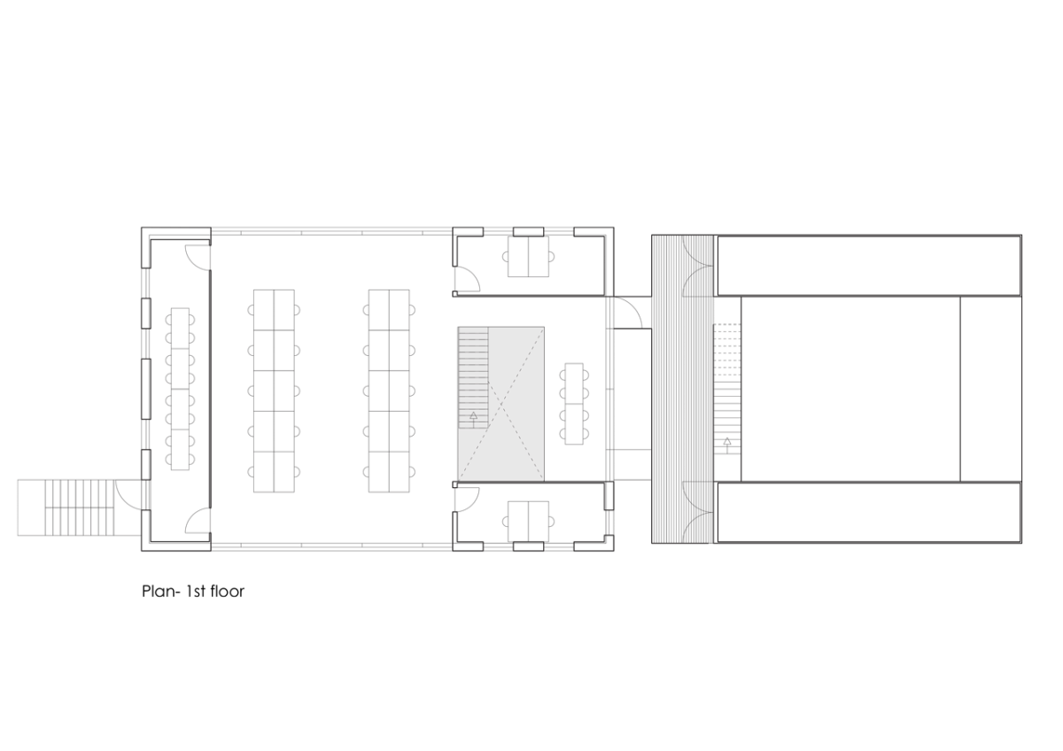 Arcgency, STACK I, půdorys 2. NP – foto