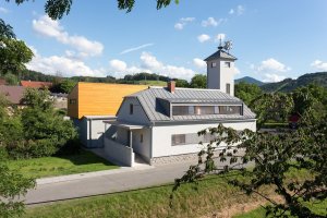 Nástavba hasičské zbrojnice v Palkovicích, Kamil Mrva architects, foto