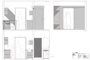 ArchitectureMADE, rekonstrukce plzeňského 1+1, půdorys